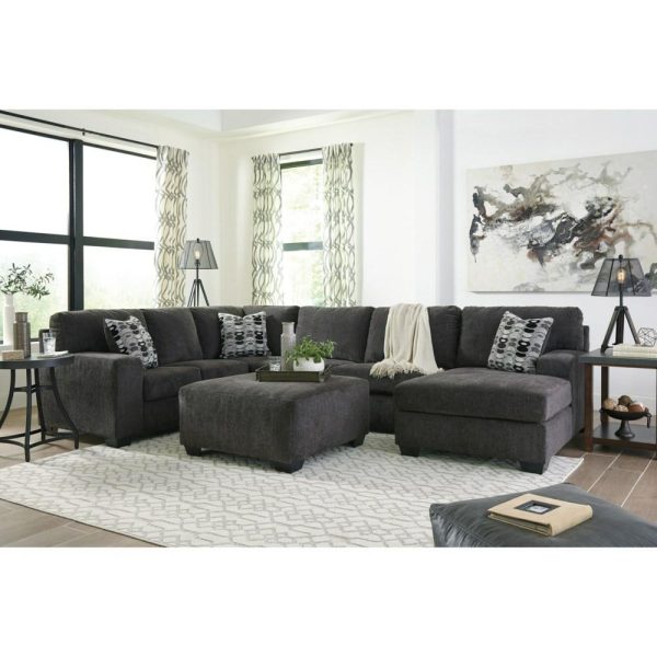 Contemporary Oversized Accent Ottoman  |  Ottomans Living Room Ottomans