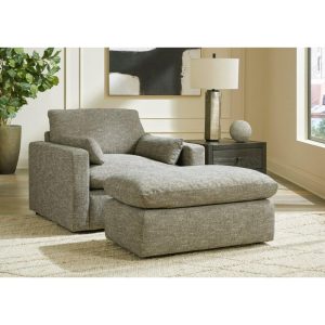 Contemporary Oversized Chair And Ottoman  |  Living Room Chairs Living Room Living Room Chairs