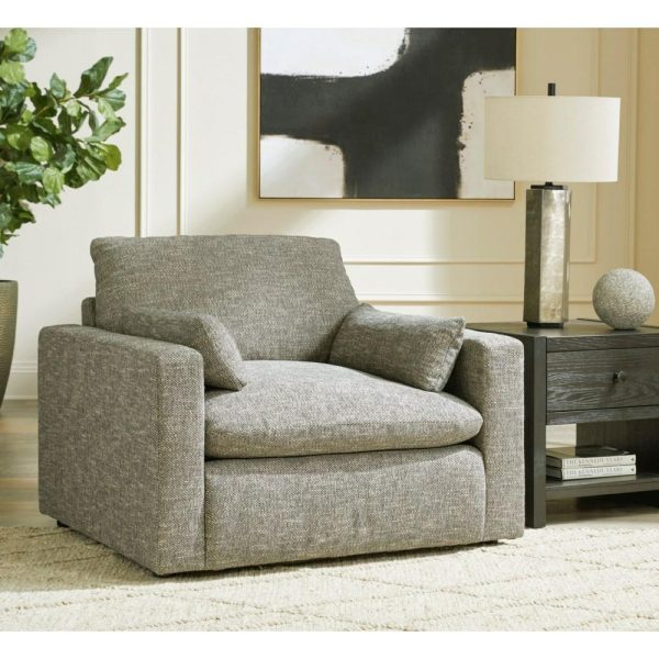 Contemporary Oversized Chair And Ottoman  |  Living Room Chairs Living Room Living Room Chairs