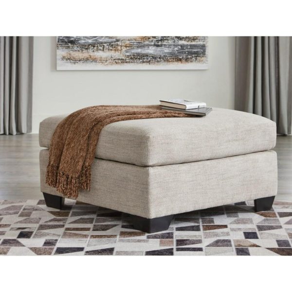 Contemporary Oversized Ottoman  |  Ottomans Living Room Ottomans