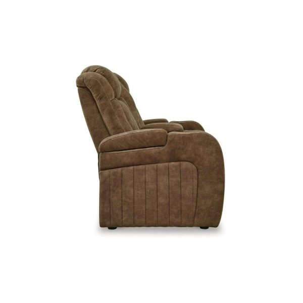 Contemporary Power Reclining Loveseat  |  Reclining Loveseats Living Room Reclining Loveseats