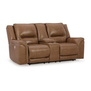 Contemporary Power Reclining Loveseat With Console  |  Reclining Loveseats Living Room Reclining Loveseats