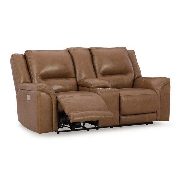 Contemporary Power Reclining Loveseat With Console  |  Reclining Loveseats Living Room Reclining Loveseats