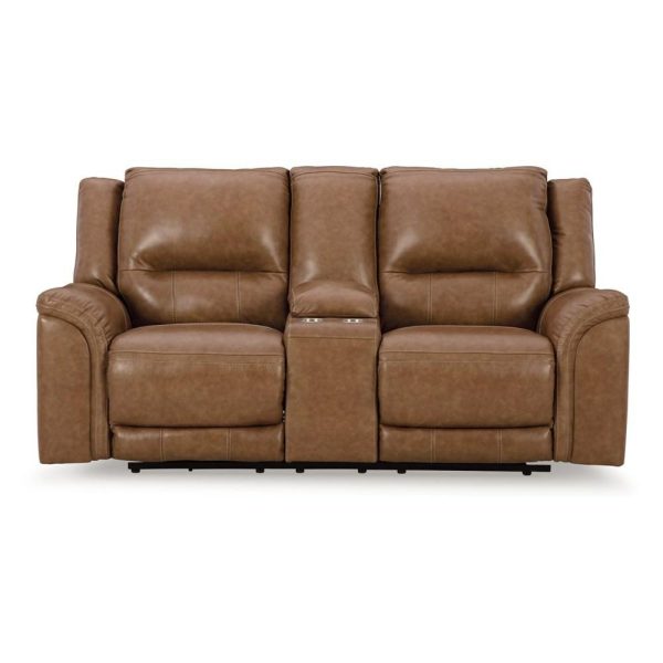 Contemporary Power Reclining Loveseat With Console  |  Reclining Loveseats Living Room Reclining Loveseats