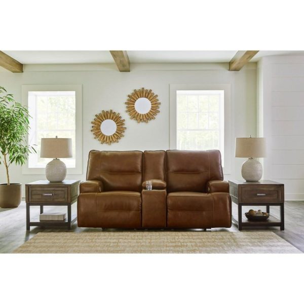 Contemporary Power Reclining Loveseat With Console  |  Reclining Loveseats Living Room Reclining Loveseats