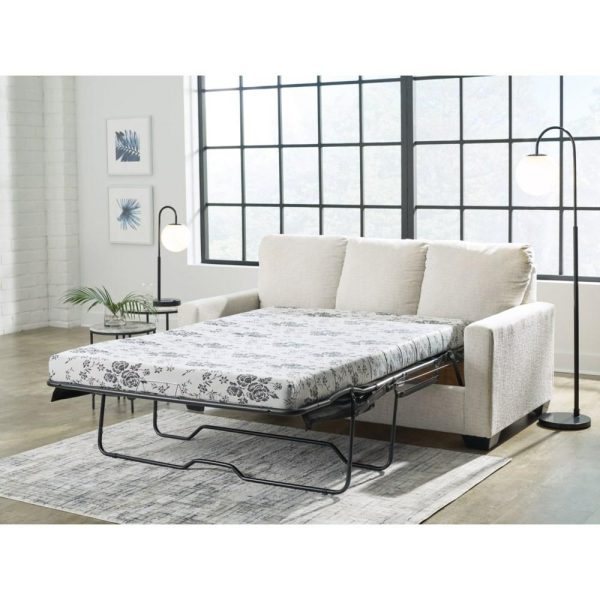 Contemporary Queen Sleeper Sofa With Track Arms  |  Sofas Living Room Sleeper Sofas