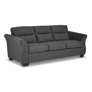 Contemporary Queen Sofa Sleeper With Flare Tapered Arms  |  Sleeper Sofas Living Room Sleeper Sofas