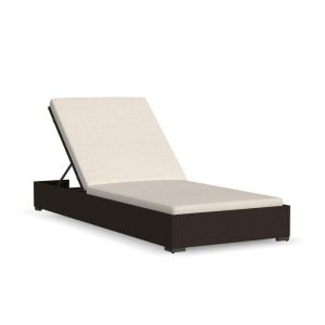 Contemporary Reclining Chaise Lounge With Stain And Fade Resistant Cushions  |  Chaises Chaises Chaises