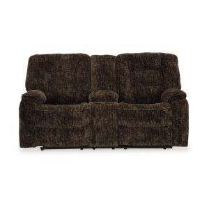 Contemporary Reclining Loveseat With Console  |  Reclining Loveseats Living Room Reclining Loveseats