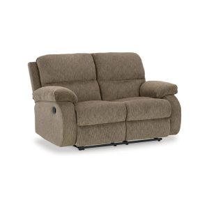 Contemporary Reclining Loveseat With Pillow Armrests  |  Reclining Loveseats Living Room Reclining Loveseats