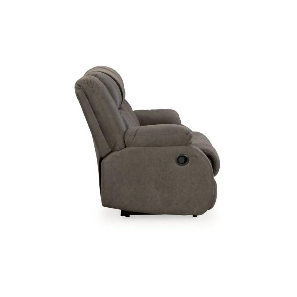 Contemporary Reclining Loveseat With Pillow Armrests  |  Reclining Loveseats Living Room Reclining Loveseats