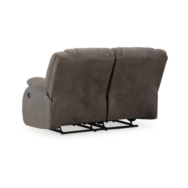 Contemporary Reclining Loveseat With Pillow Armrests  |  Reclining Loveseats Living Room Reclining Loveseats