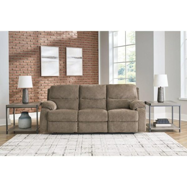 Contemporary Reclining Sofa With Pillow Armrests  |  Sofas Living Room Sofas