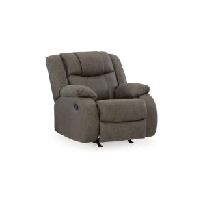 Contemporary Rocker Recliner With Pillow Armrests  |  Recliners Living Room Recliners