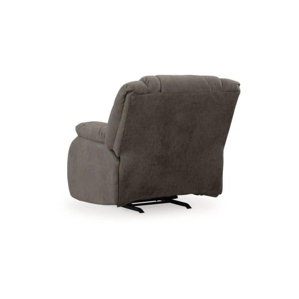 Contemporary Rocker Recliner With Pillow Armrests  |  Recliners Living Room Recliners