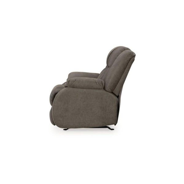 Contemporary Rocker Recliner With Pillow Armrests  |  Recliners Living Room Recliners