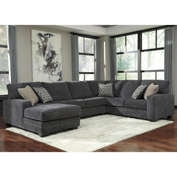 Contemporary Sectional With Left Chaise  |  Sectional Sofas Living Room Sectional Sofas