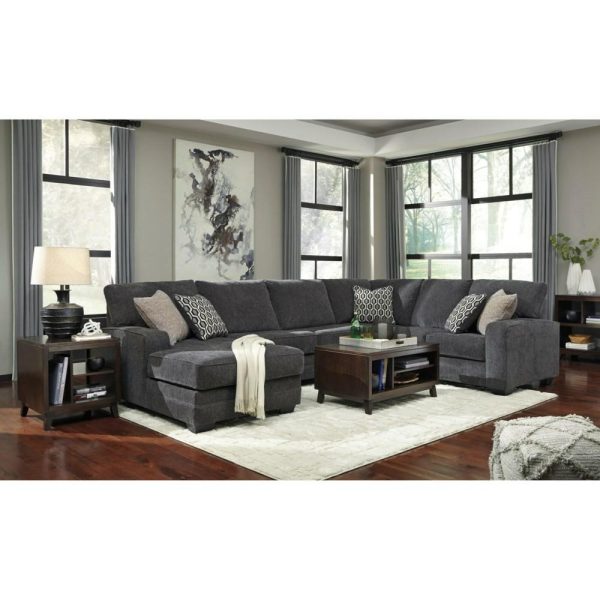 Contemporary Sectional With Left Chaise  |  Sectional Sofas Living Room Sectional Sofas