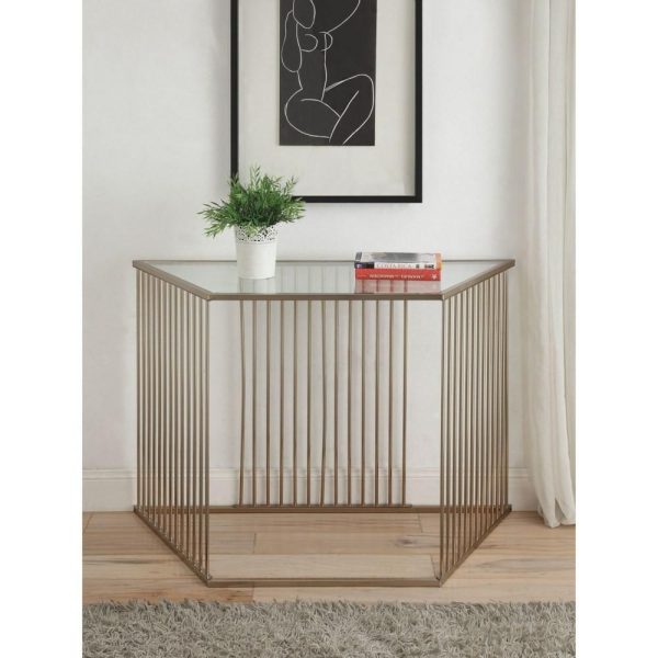 Contemporary Sofa Table With Glass Top  |  Sofa Tables Living Room Sofa Tables