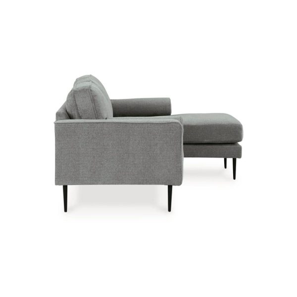 Contemporary Sofa With Reversible Chaise And Metal Legs  |  Sofas Living Room Sectional Sofas