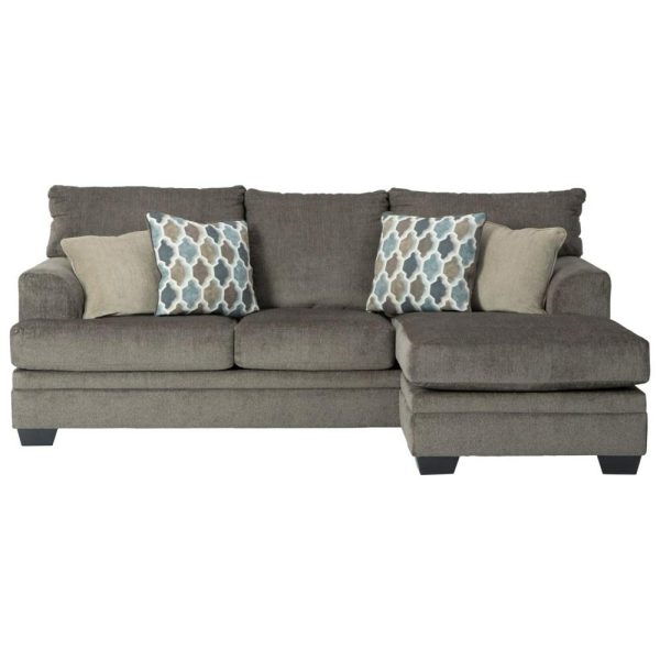 Contemporary Sofa With Reversible Chaise  |  Sectional Sofas Living Room Sectional Sofas