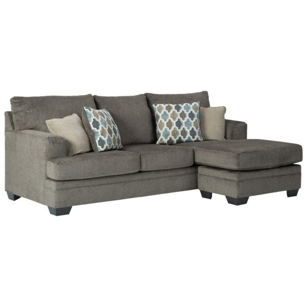 Contemporary Sofa With Reversible Chaise  |  Sectional Sofas Living Room Sectional Sofas