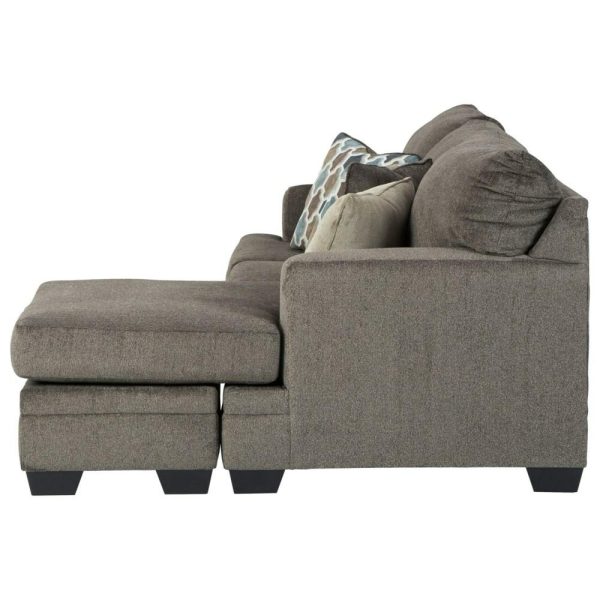 Contemporary Sofa With Reversible Chaise  |  Sectional Sofas Living Room Sectional Sofas