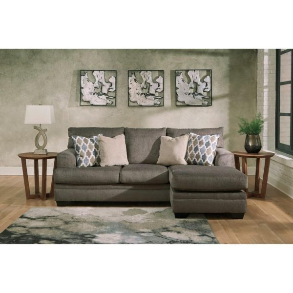 Contemporary Sofa With Reversible Chaise  |  Sectional Sofas Living Room Sectional Sofas