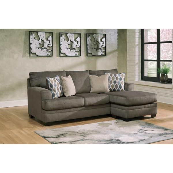 Contemporary Sofa With Reversible Chaise  |  Sectional Sofas Living Room Sectional Sofas