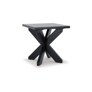 Contemporary Square End Table In Black Finish  |  End & Side Tables End & Side Tables End & Side Tables