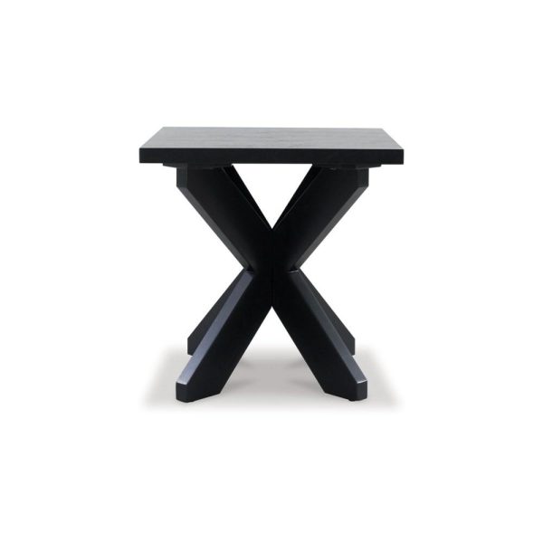 Contemporary Square End Table In Black Finish  |  End & Side Tables End & Side Tables End & Side Tables