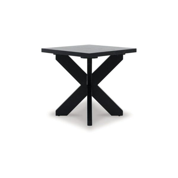 Contemporary Square End Table In Black Finish  |  End & Side Tables End & Side Tables End & Side Tables