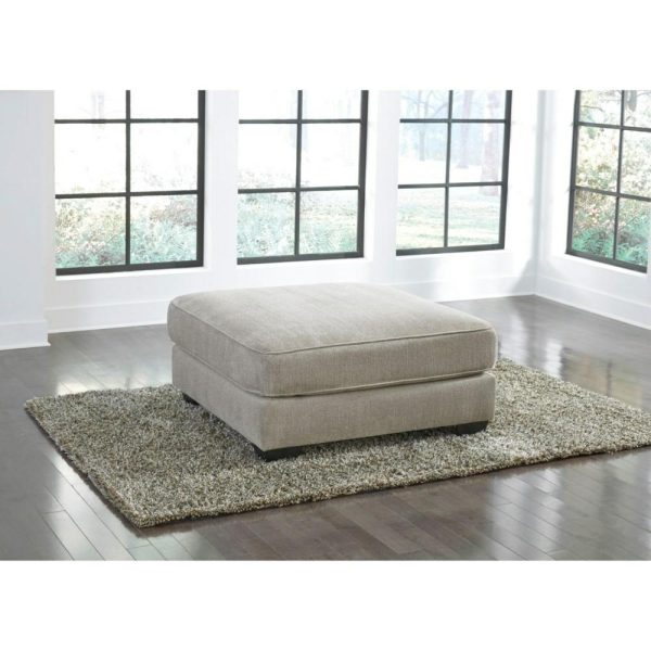 Contemporary Square Oversized Accent Ottoman  |  Ottomans Living Room Ottomans