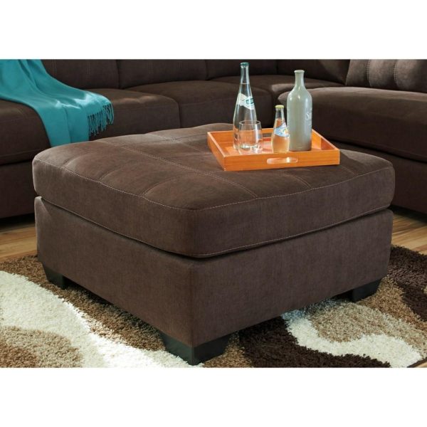 Contemporary Square Oversized Accent Ottoman  |  Ottomans Living Room Ottomans