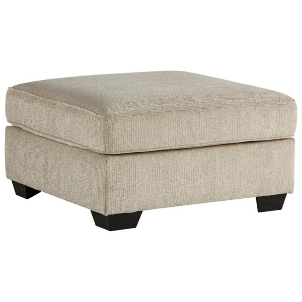 Contemporary Square Oversized Accent Ottoman  |  Ottomans Living Room Ottomans