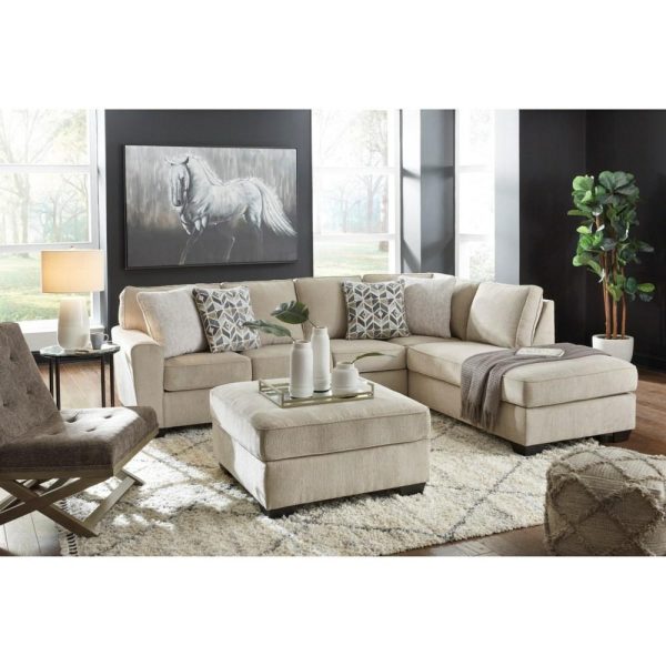 Contemporary Square Oversized Accent Ottoman  |  Ottomans Living Room Ottomans