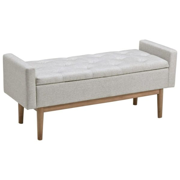 Contemporary Storage Bench  |  Benches Benches Benches