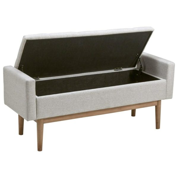 Contemporary Storage Bench  |  Benches Benches Benches