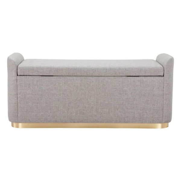 Contemporary Storage Bench  |  Benches Benches Benches