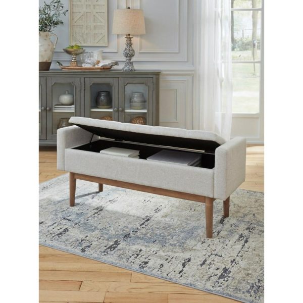 Contemporary Storage Bench  |  Benches Benches Benches