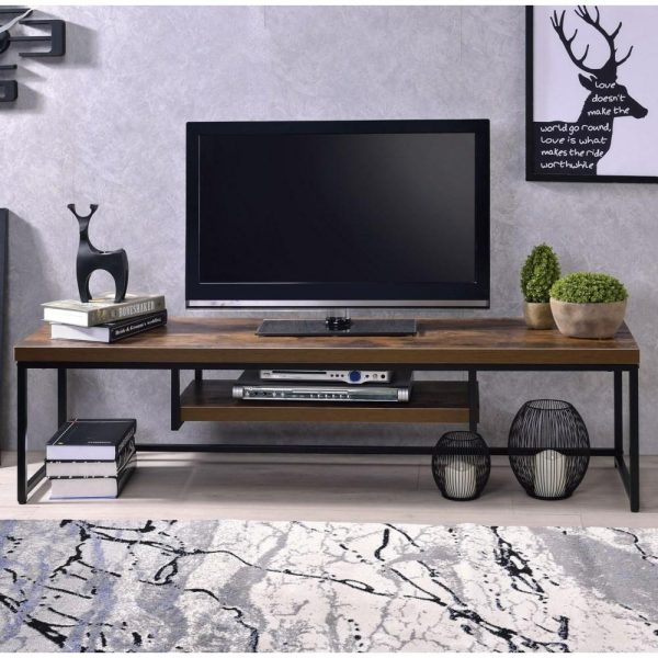 Contemporary Tv Stand With Metal Base  |  Tv Stands Living Room Tv Stands