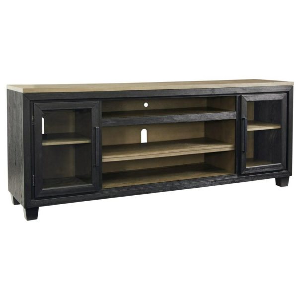 Contemporary Two-Tone 83″ Tv Stand  |  Tv Stands Living Room Tv Stands