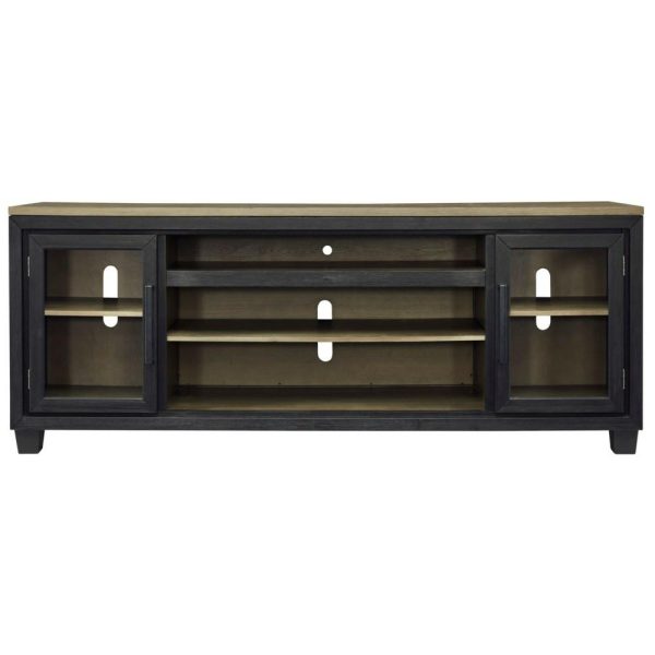 Contemporary Two-Tone 83″ Tv Stand  |  Tv Stands Living Room Tv Stands