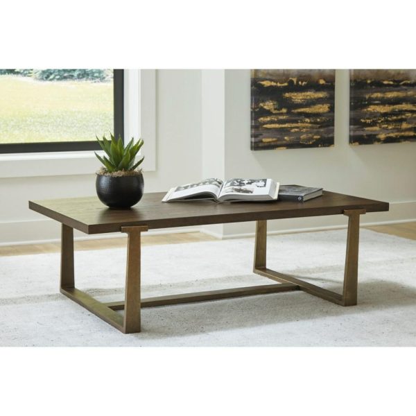 Contemporary Wood/Metal Coffee Table  |  Coffee Tables Coffee Tables Coffee Tables