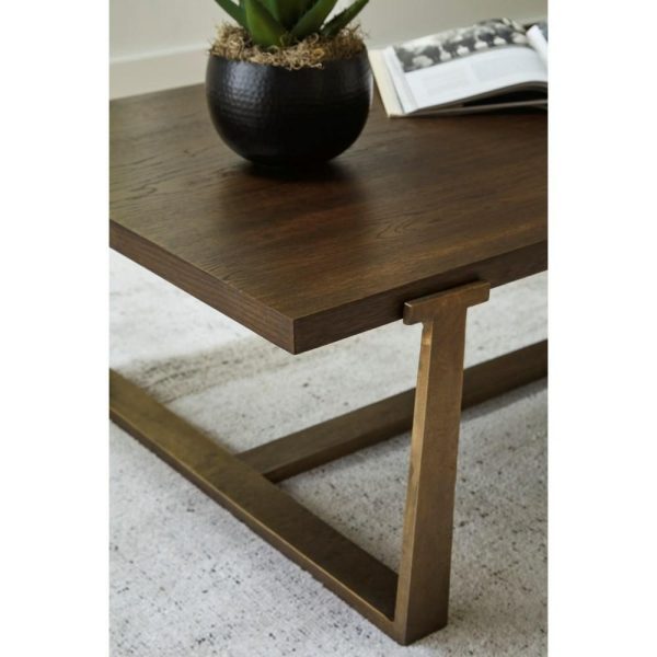 Contemporary Wood/Metal Coffee Table  |  Coffee Tables Coffee Tables Coffee Tables