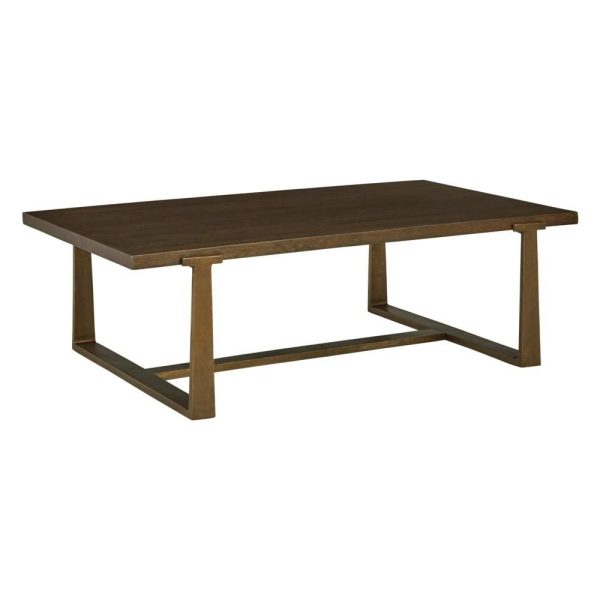 Contemporary Wood/Metal Coffee Table  |  Coffee Tables Coffee Tables Coffee Tables