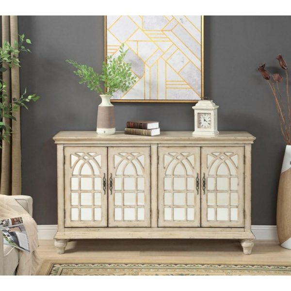 Cottage 4-Door Credenza  |  Accent Cabinets Accent Cabinets Accent Cabinets