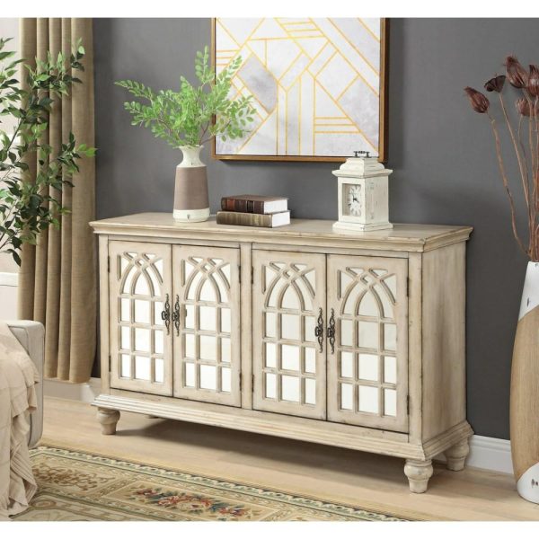 Cottage 4-Door Credenza  |  Accent Cabinets Accent Cabinets Accent Cabinets