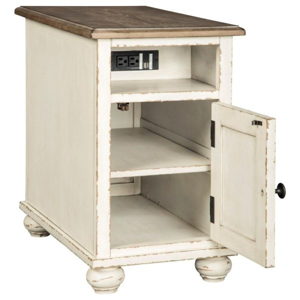 Cottage Chairside End Table With Usb Ports  |  End & Side Tables End & Side Tables End & Side Tables