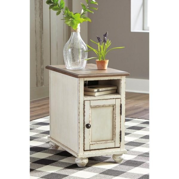 Cottage Chairside End Table With Usb Ports  |  End & Side Tables End & Side Tables End & Side Tables